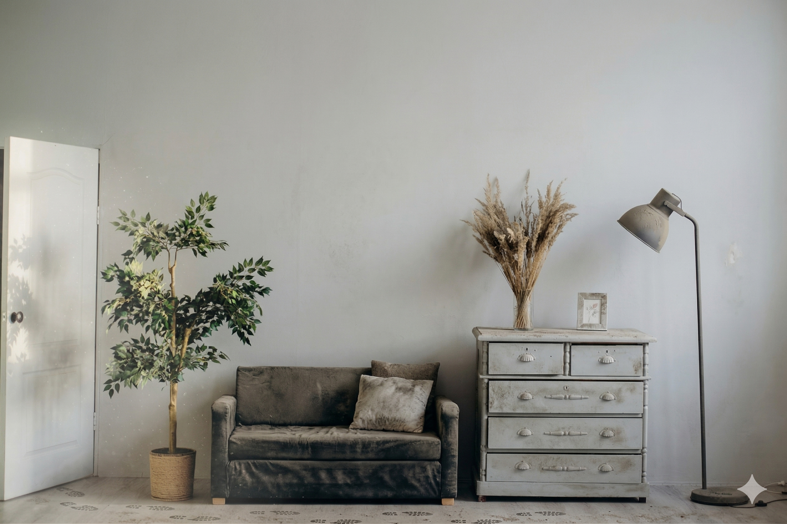 Dirty Room Before Cleaning
